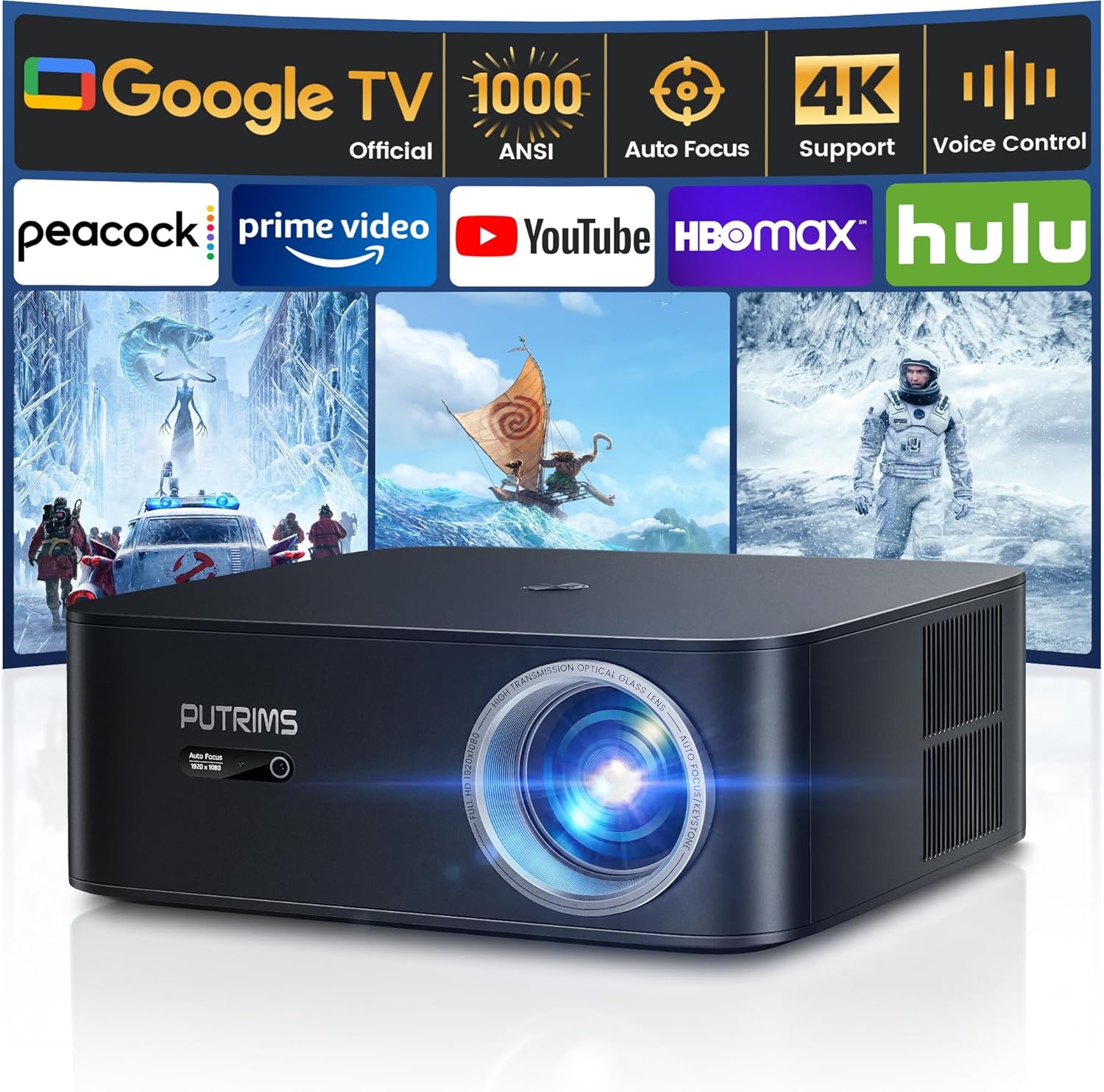 PUTRIMS Home Projector K12 – My Store