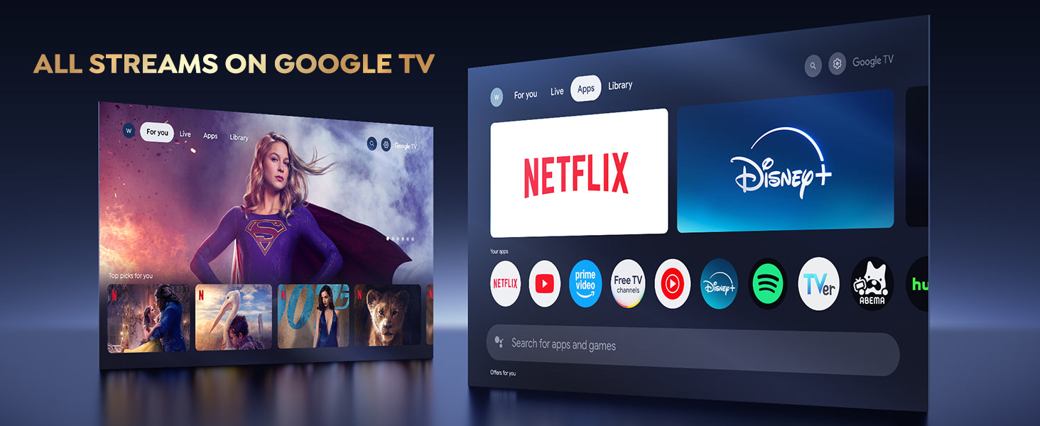1000ANSIルーメンの格安機】PUTRIMS K12をレビュー【Google TV